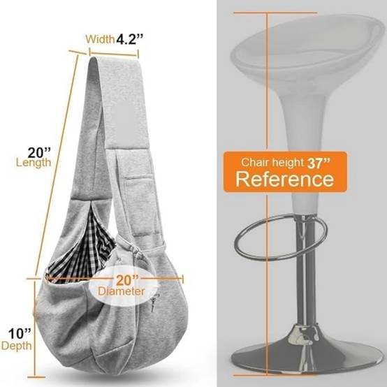 IntiMeg - Sac à bandoulière pour animaux de compagnie IntiMeg - Image 3