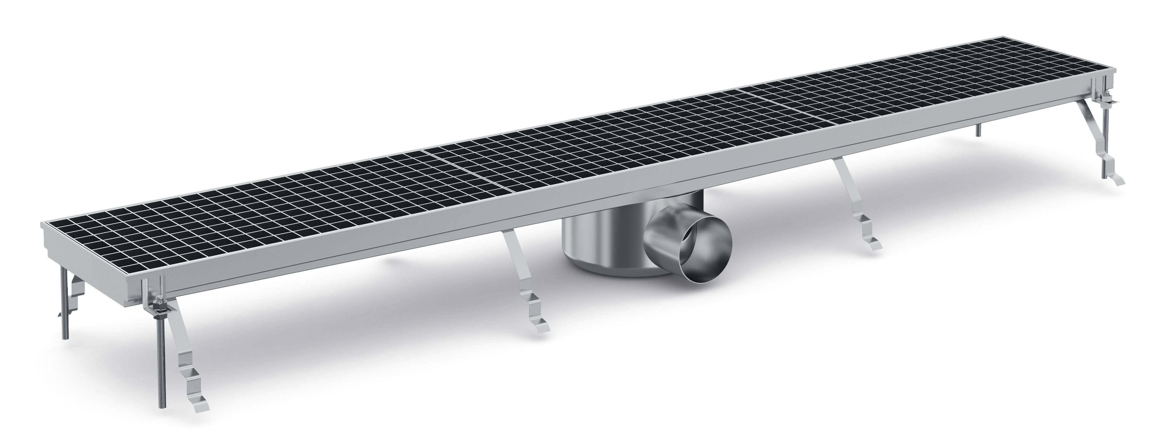 Combisteel - Caniveau de Sol pour Cuisine Professionnelle 1331 - Sortie Horizontale - Combisteel