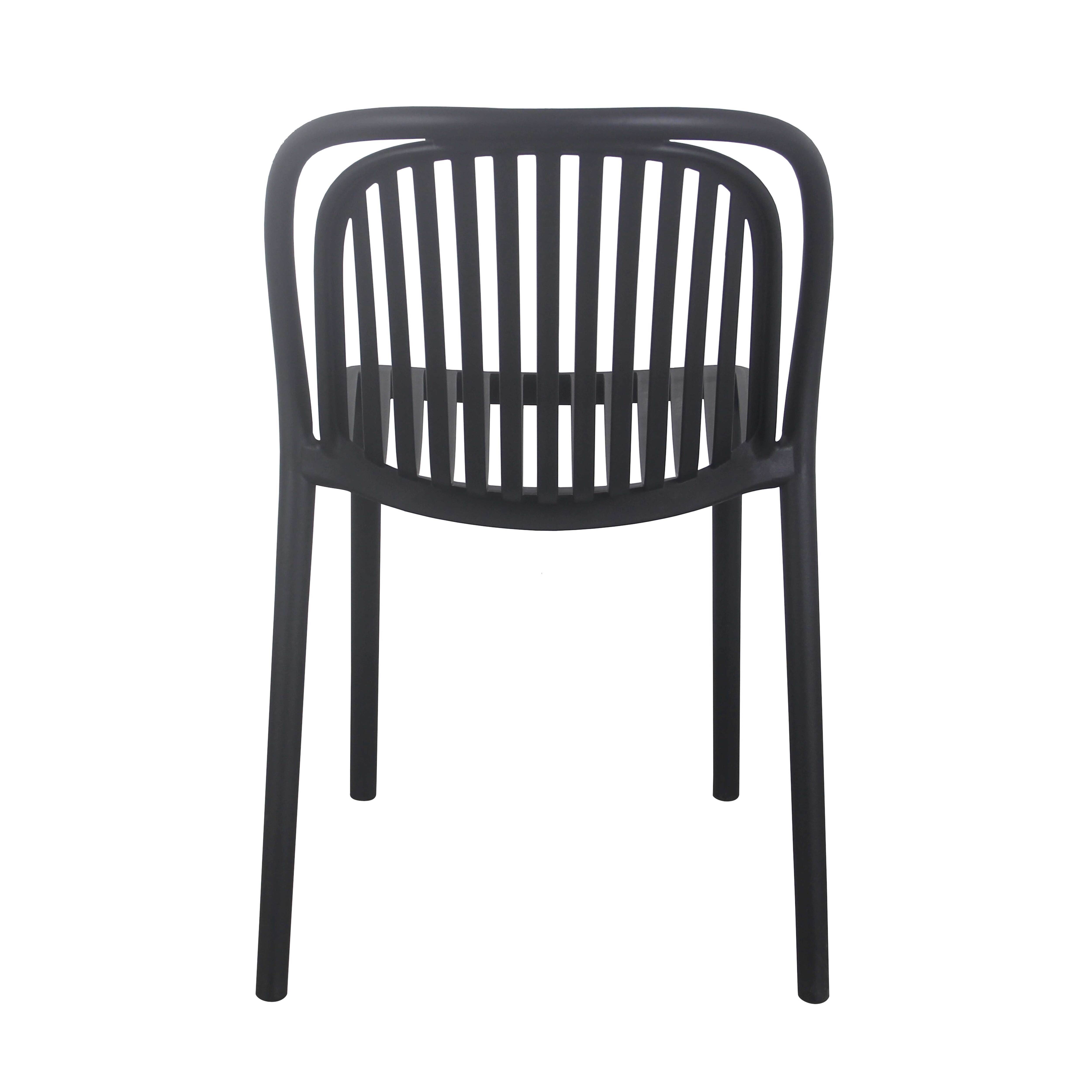 Oviala - Chaise de terrasse noire Copenhague - Oviala - Imagen 5