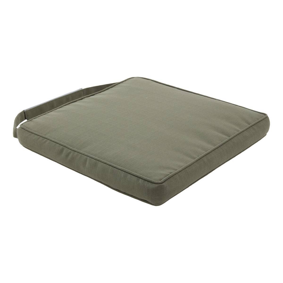 Hesperide - Galette de chaise Korai vert laurier 40x40cm - Hespéride - Image 2