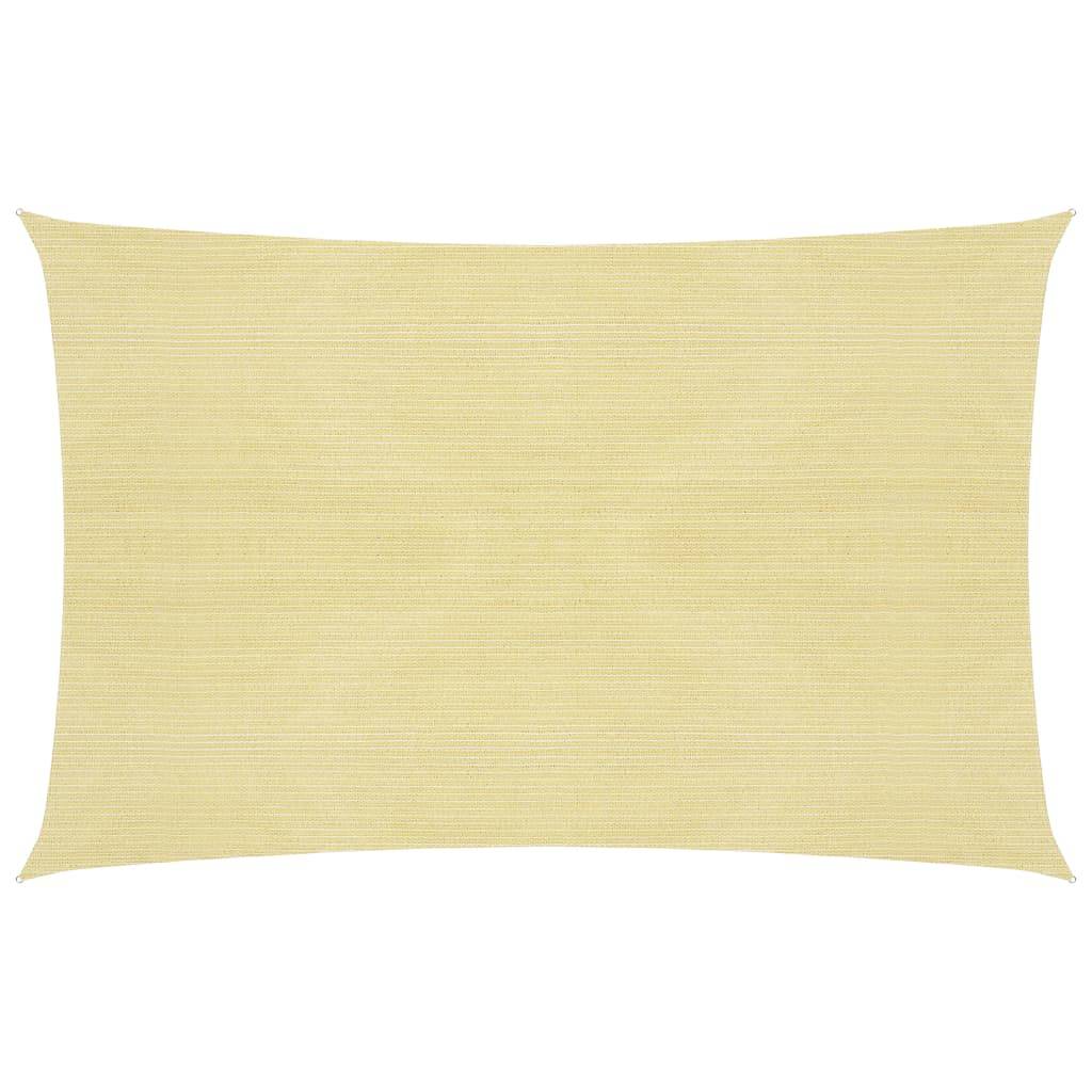 Helloshop26 - Voile toile d'ombrage parasol 160 g/m² 3 x 4,5 m PEHD beige - Imagen 1