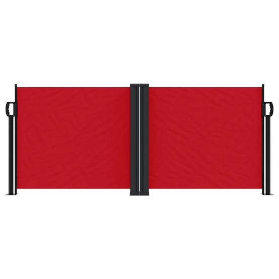 Store banne | Auvent latéral rétractable rouge 100x1000 cm Maison Chic - Image 3