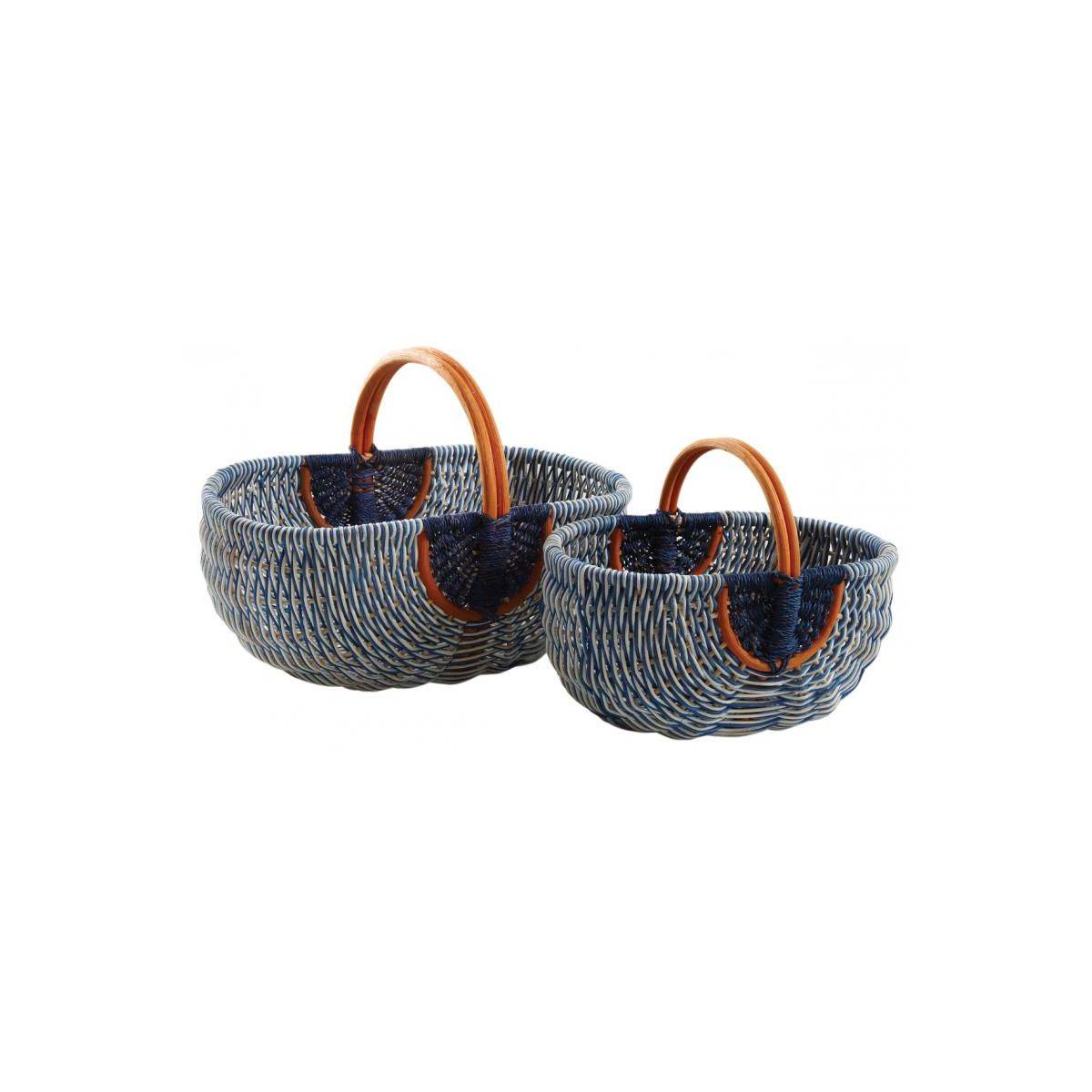 Aubry Gaspard - Duo de panier en rotin - Imagen 1