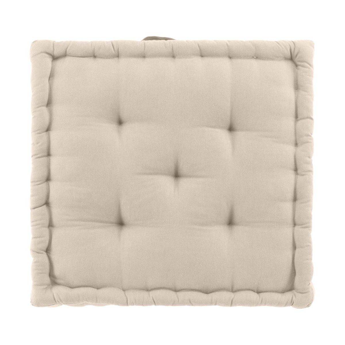 Paris Prix - Coussin de Sol "Twily" 50x50cm Lin