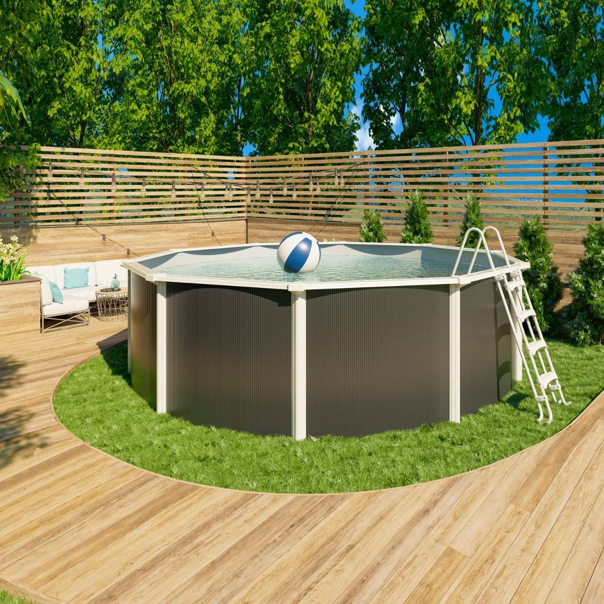 Piscine Hors Sol Metal