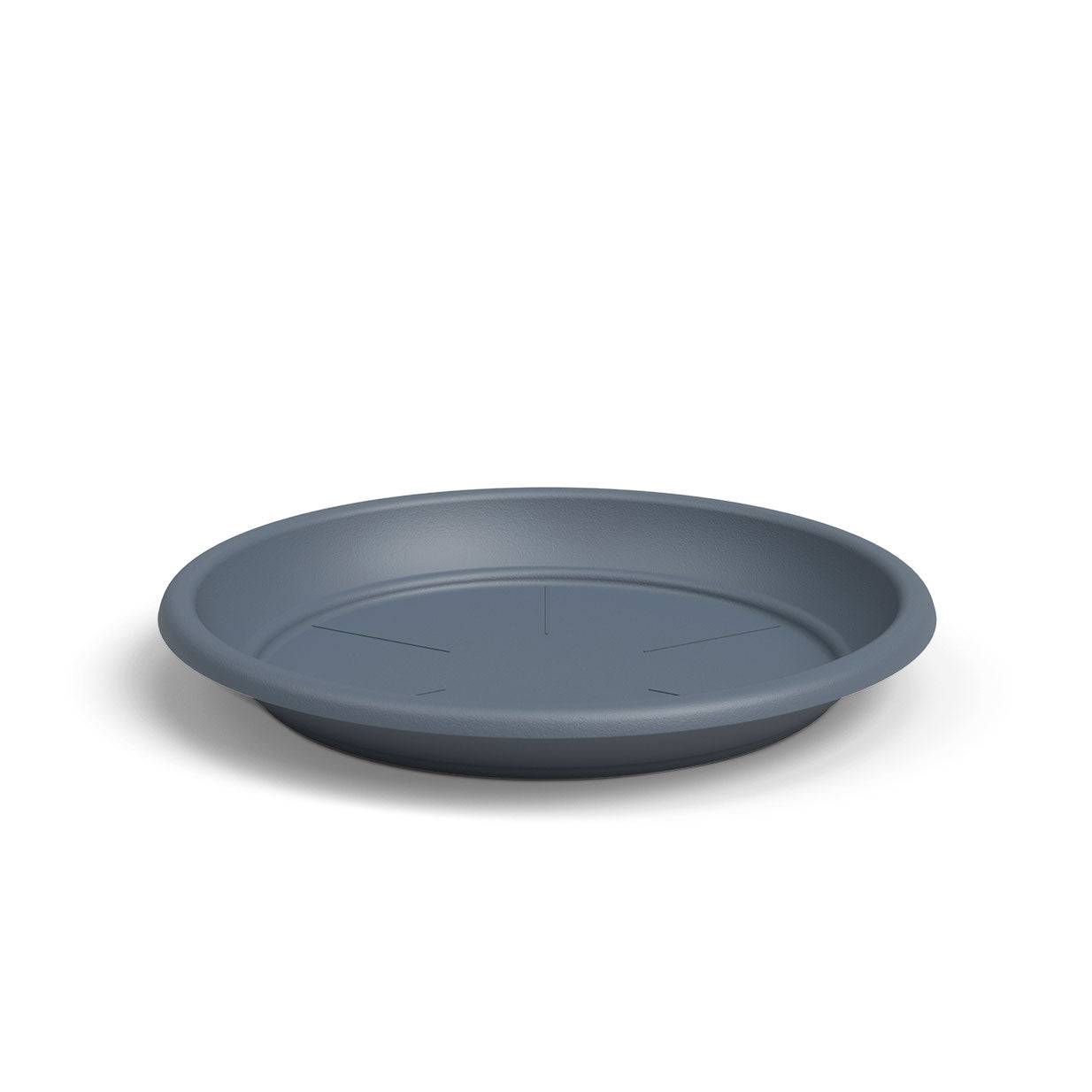 Artevasi - Soucoupe ronde plastique bleu ardoise Ø 35 cm - ARTEVASI