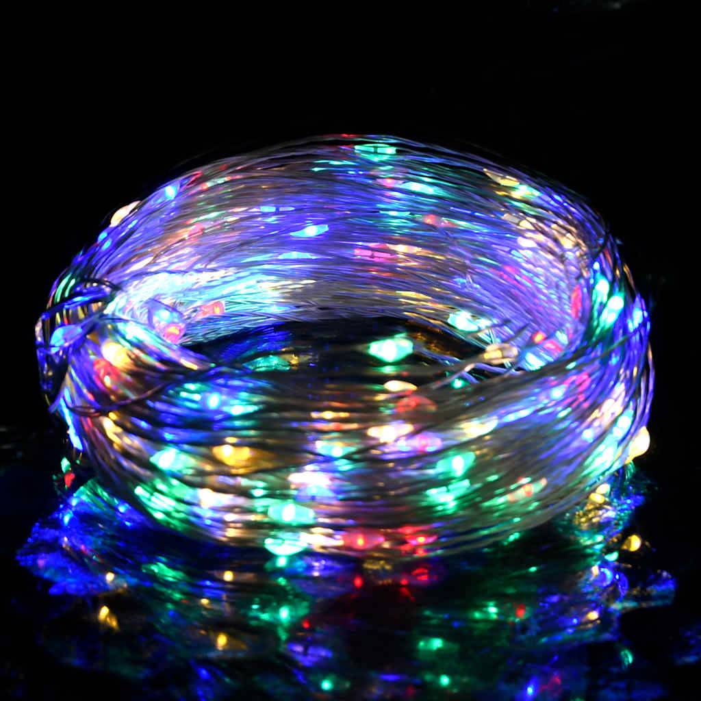 Guirlande Lumineuse LED Fil Cuivre 300 Lampes Télécommande Multicolore 30m – ComfortXL Outdoor Living - Image 2