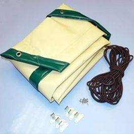 Water Clip - Couverture hiver rectangulaire St louis / St Bernard 620 x 310 cm Water Clip