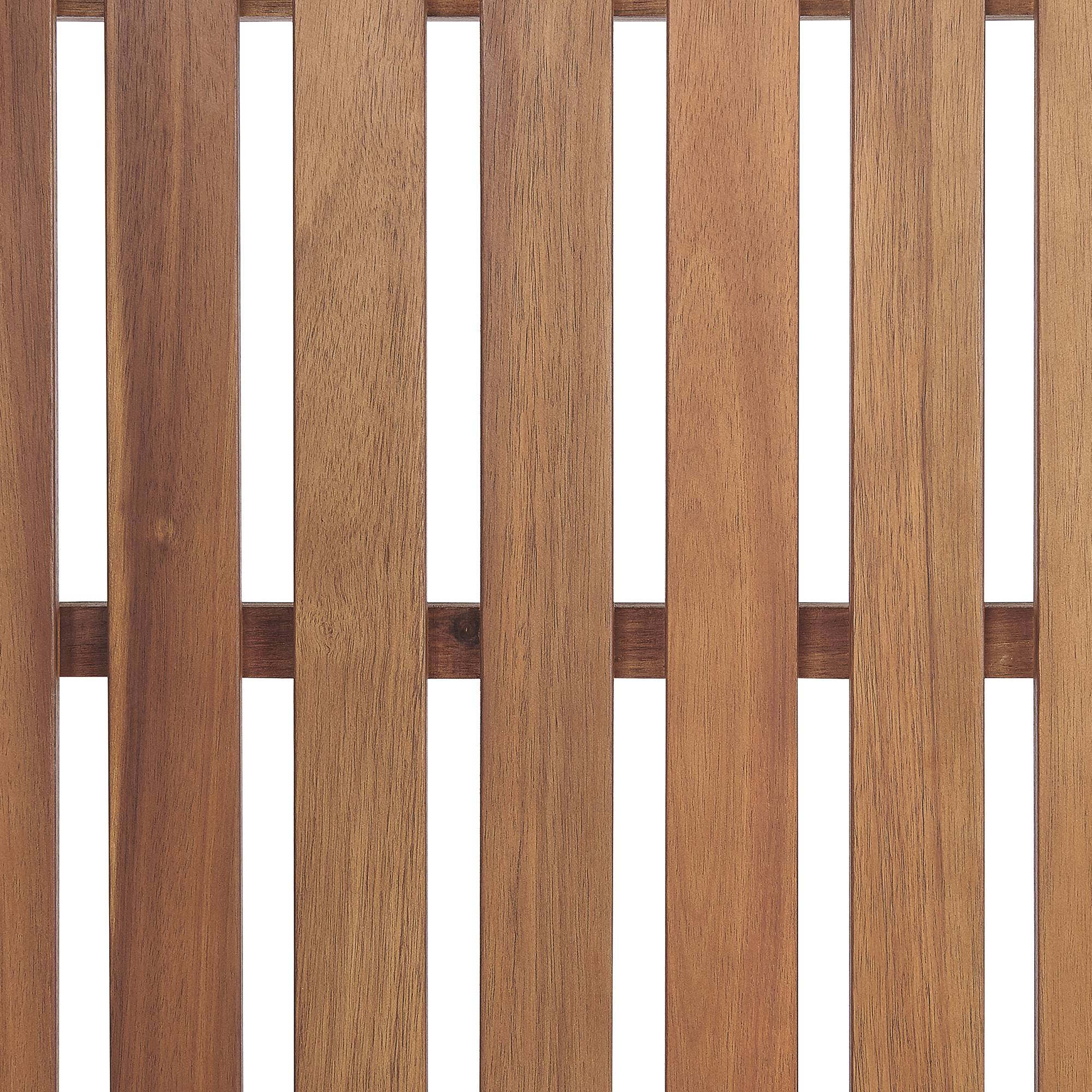Beliani - Chaise de jardin Acacia Marron TREIA - Beliani - Image 4