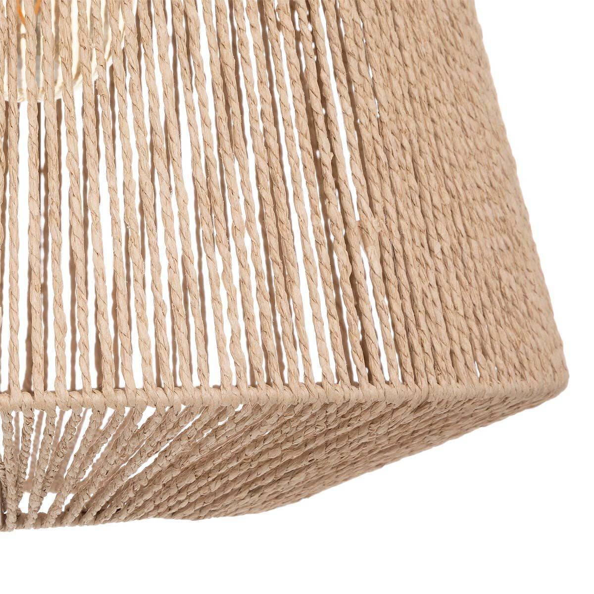 Lampe Suspension Design "Jily" 48cm Beige - Image 2