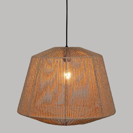 Lampe Suspension Design "Jily" 48cm Beige - Image 4