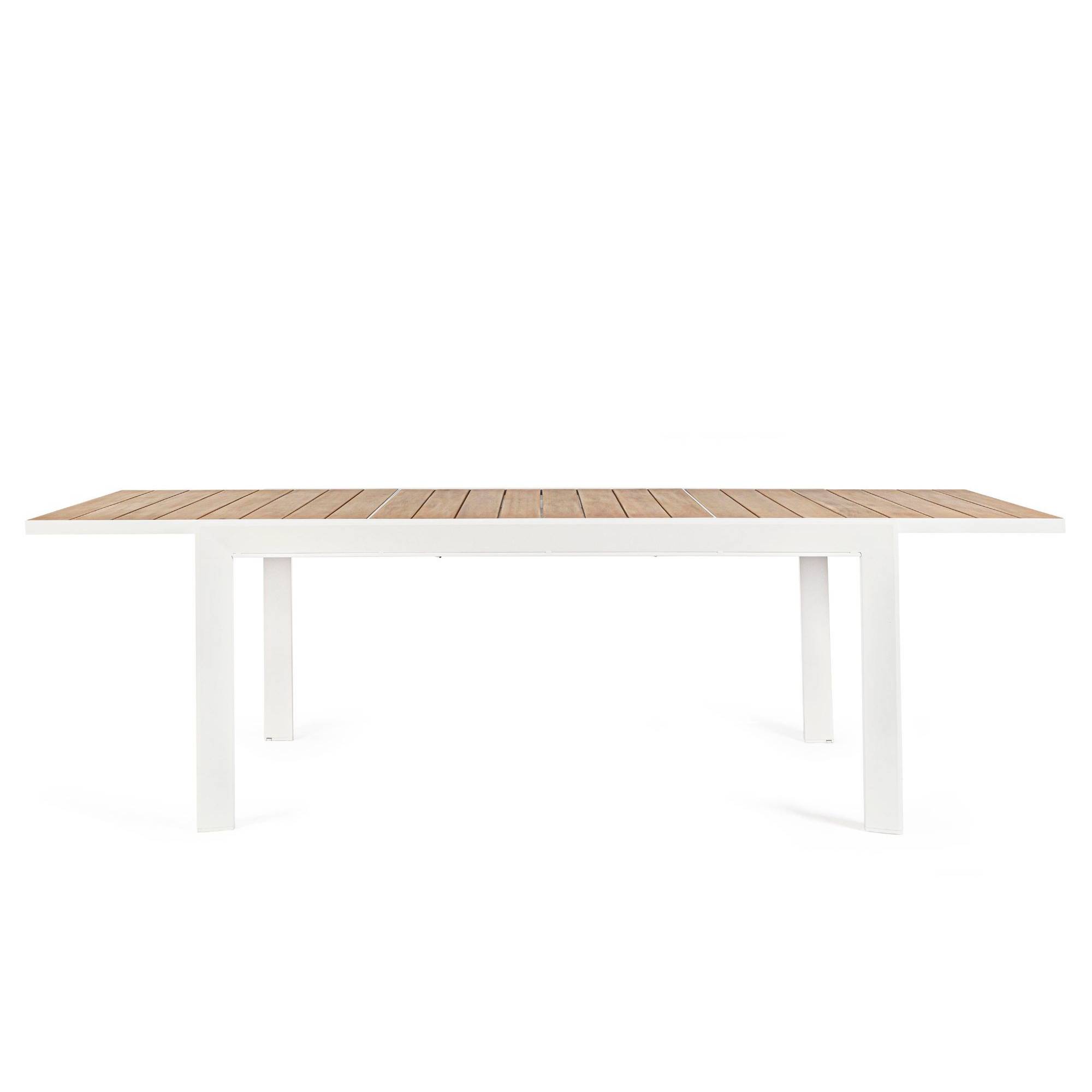 Autre - Table à manger de jardin extensible en métal L160/240 - FREJUS - Imagen 4