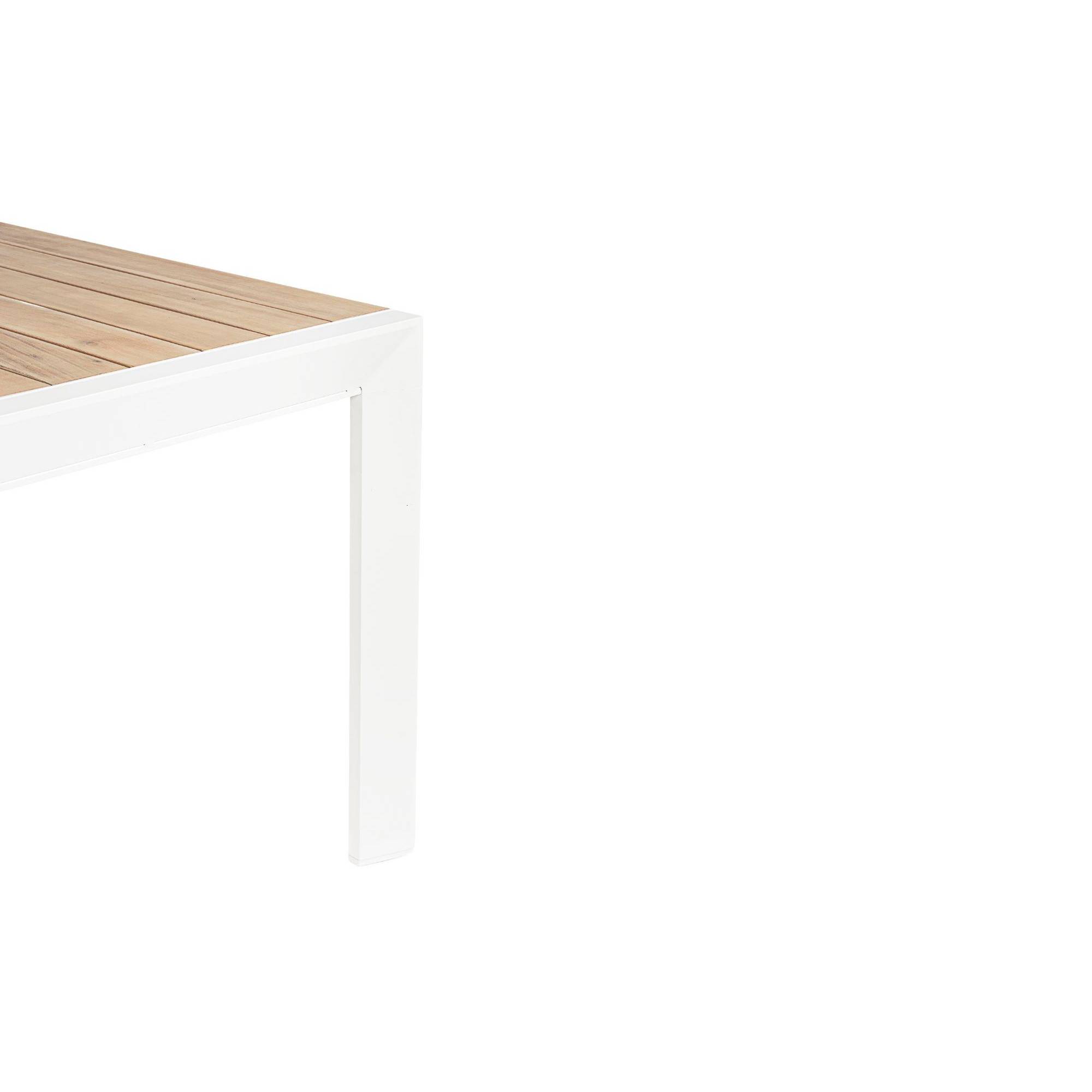 Autre - Table à manger de jardin extensible en métal L160/240 - FREJUS - Imagen 7