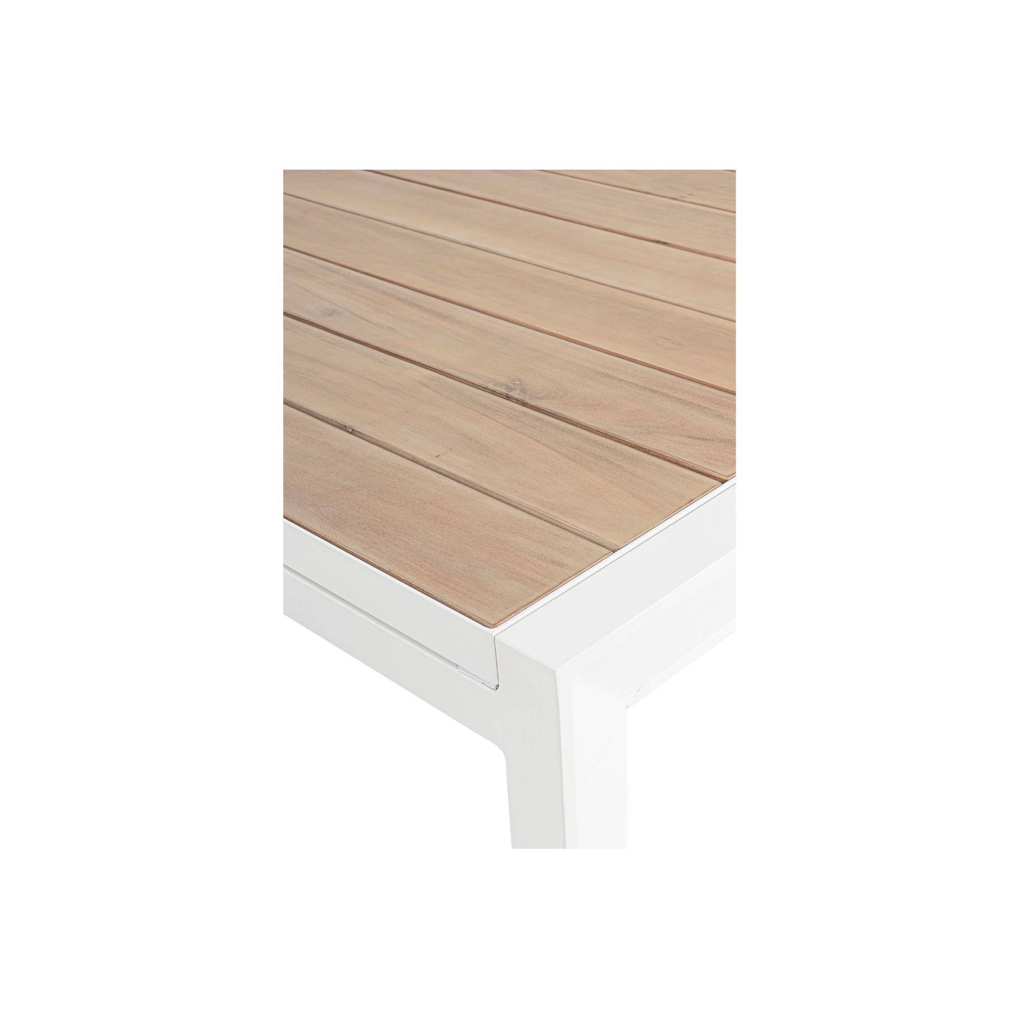Autre - Table à manger de jardin extensible en métal L160/240 - FREJUS - Imagen 8