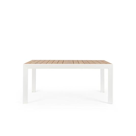 Autre - Table à manger de jardin extensible en métal L160/240 - FREJUS - Imagen 1