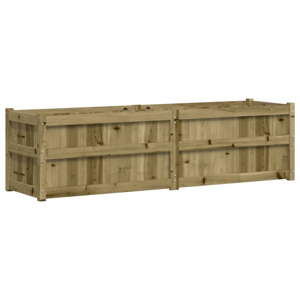 Maison Chic - Jardinière - Bac à fleurs - Pot de fleurs 180x50x50 cm bois de pin imprégné - Meuble Pro - Imagen 1