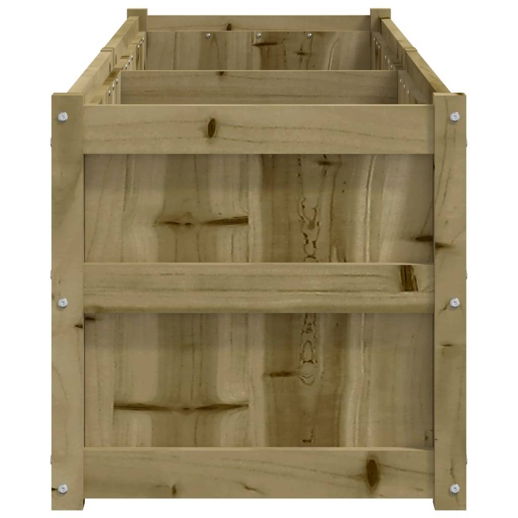 Maison Chic - Jardinière - Bac à fleurs - Pot de fleurs 180x50x50 cm bois de pin imprégné - Meuble Pro - Imagen 5