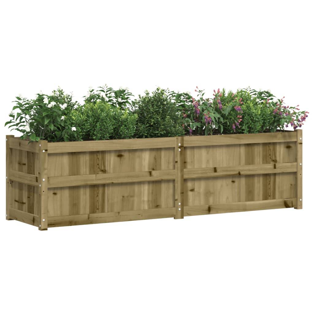 Maison Chic - Jardinière - Bac à fleurs - Pot de fleurs 180x50x50 cm bois de pin imprégné - Meuble Pro - Imagen 3