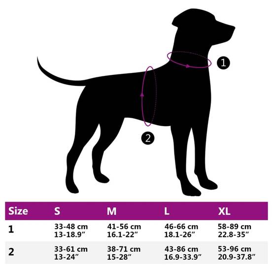 Kit Harnais Chien Anti-Traction Polyester Réglable avec Laisse et Collier Noir L – ComfortXL Pet Living - Image 9