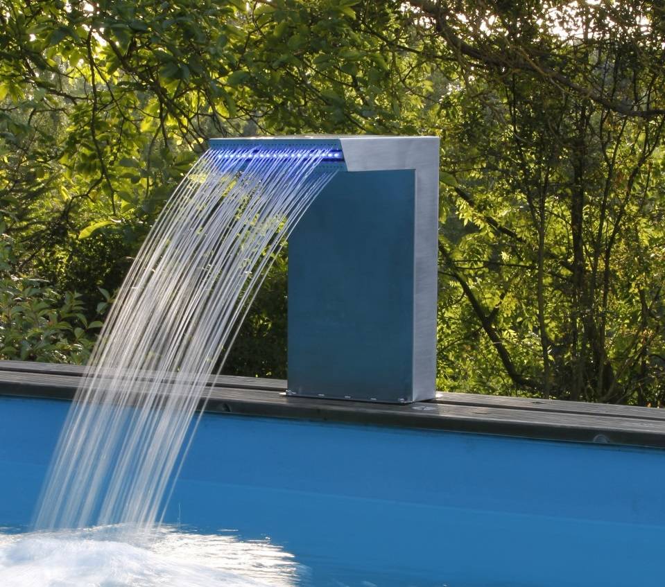 Ubbink - Cascade de piscine STRAIGHT LED - UBBINK - 7504636 - Imagen 2