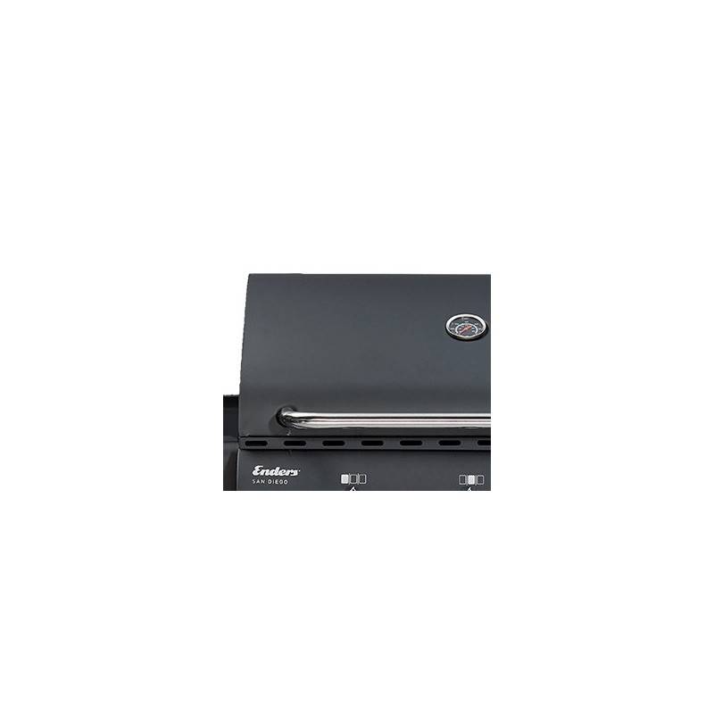 Barbecue gaz San Diego 3 - ENDERS - 3 brûleurs Inox - Surface de cuisson 50,5 x 33 cm - Grille inox - Tablettes - 7,05 kW - Imagen 9
