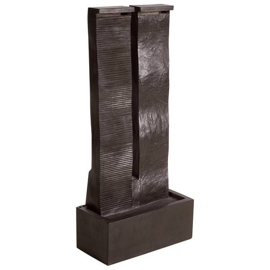 Beliani - Fontaine décorative Résine Marron SUNLINE - Beliani - Image 6