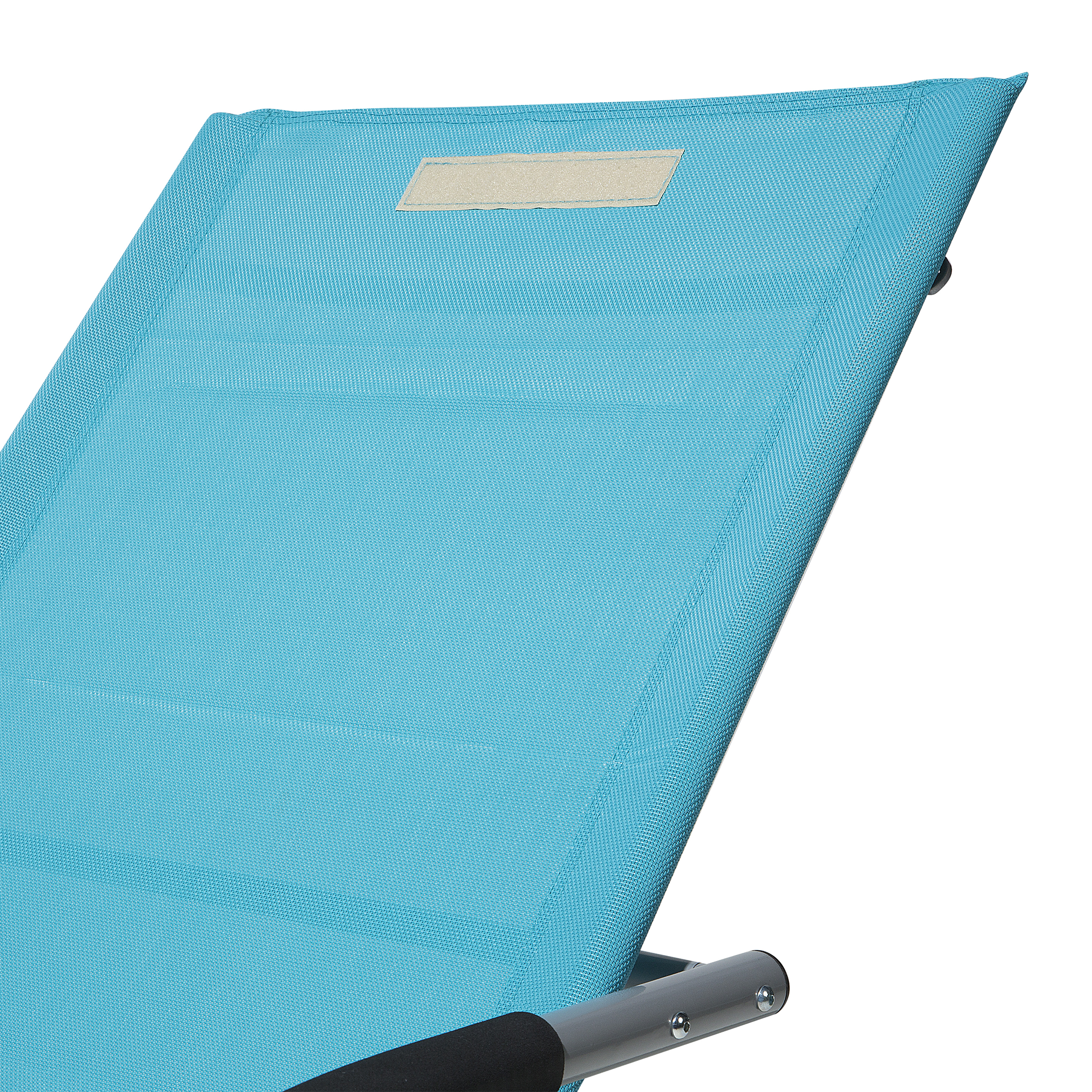 Beliani - Chaise longue Acier Turquoise CARANO - Beliani - Imagen 9