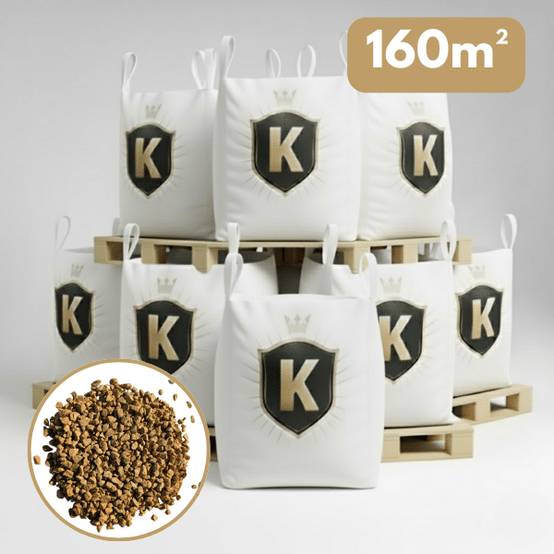 Gravier jaune concassé 6/10 mm – Pack 8 Big Bag +/- 1,5T – 160 m² - Image 1