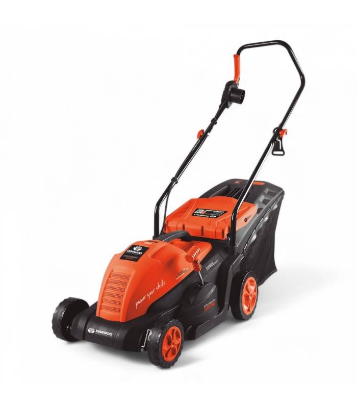 Tondeuse électrique filaire DAEWOO 1500W pour jardin jusqu'à 500m², Lame 36cm, Sac de 50L - DLM1700E - Image 1