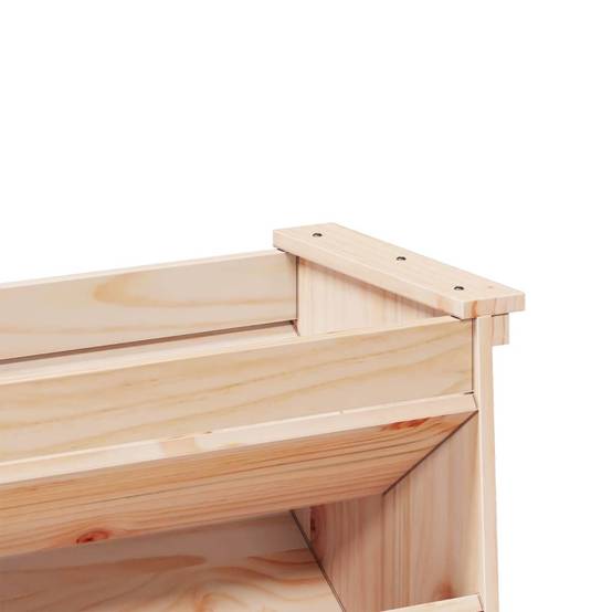 Maison Chic - Jardinière, Bac à fleurs, Pot de fleurs aromatiques 6 niveaux bois de pin massif - Imagen 8