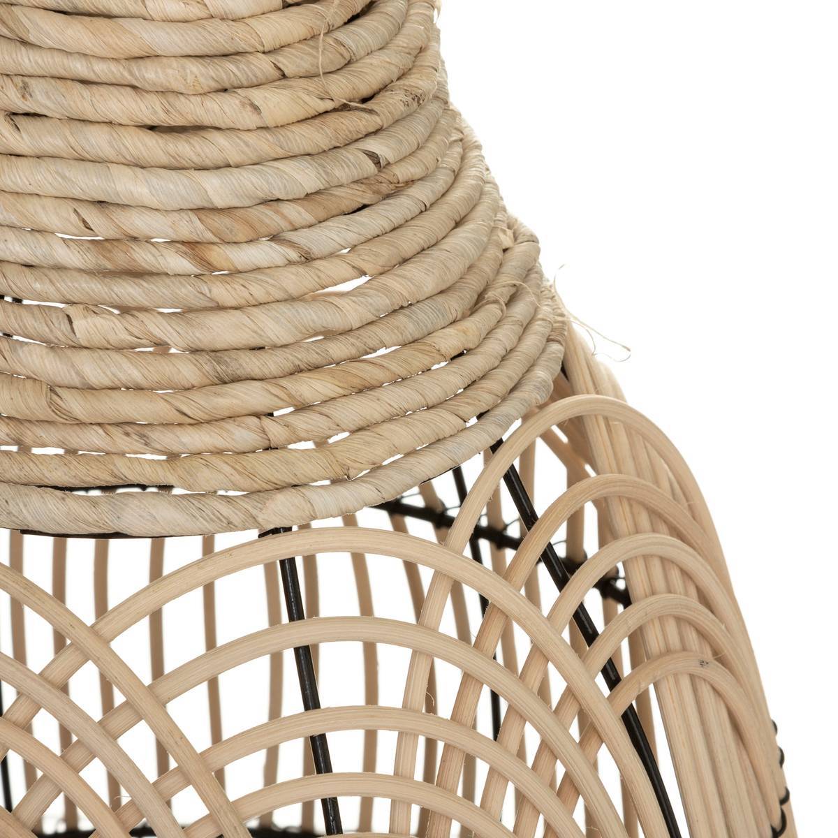 Atmosphera - Vase rotin H63cm - Atmosphera Créateur d'intérieur - Imagen 2