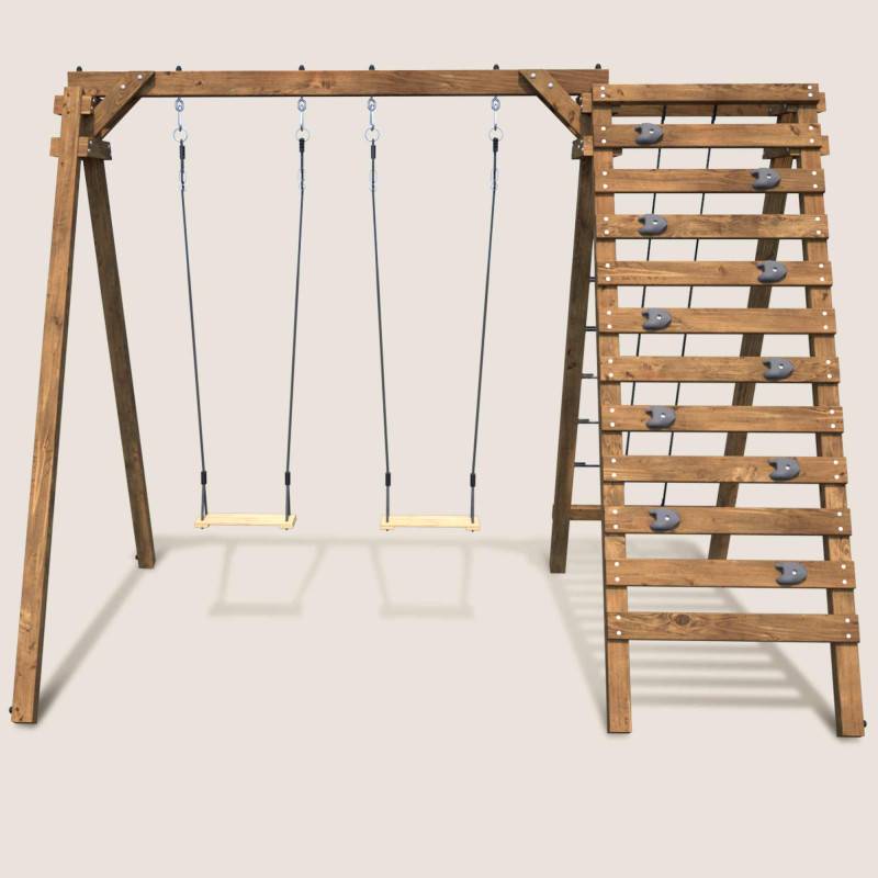 Soulet - Aire de jeux en bois pour enfants Tristan - Imagen 2