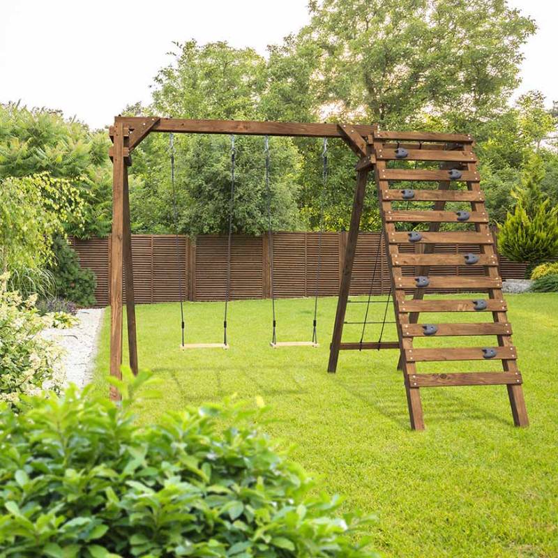 Soulet - Aire de jeux en bois pour enfants Tristan - Imagen 3