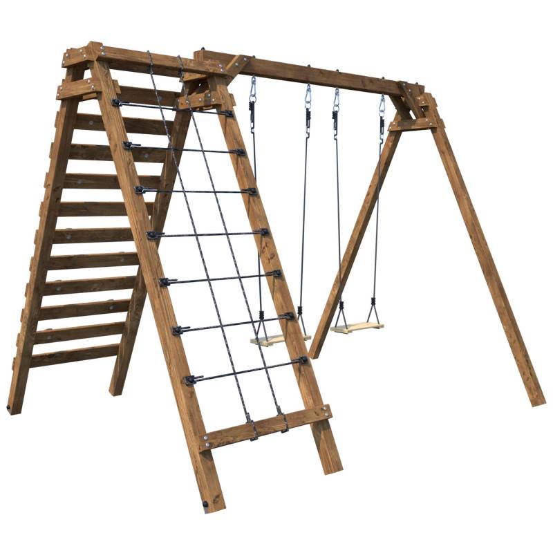 Soulet - Aire de jeux en bois pour enfants Tristan - Imagen 1