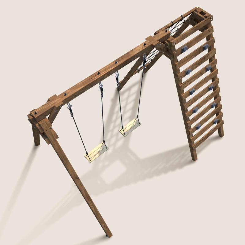 Soulet - Aire de jeux en bois pour enfants Tristan - Imagen 5
