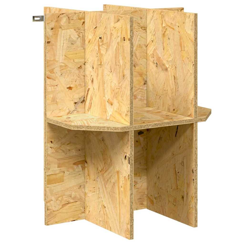 Vidaxl - Terrarium Marron 40 x 40 x 90 cm OSB vidaXL 3397892 - Image 7