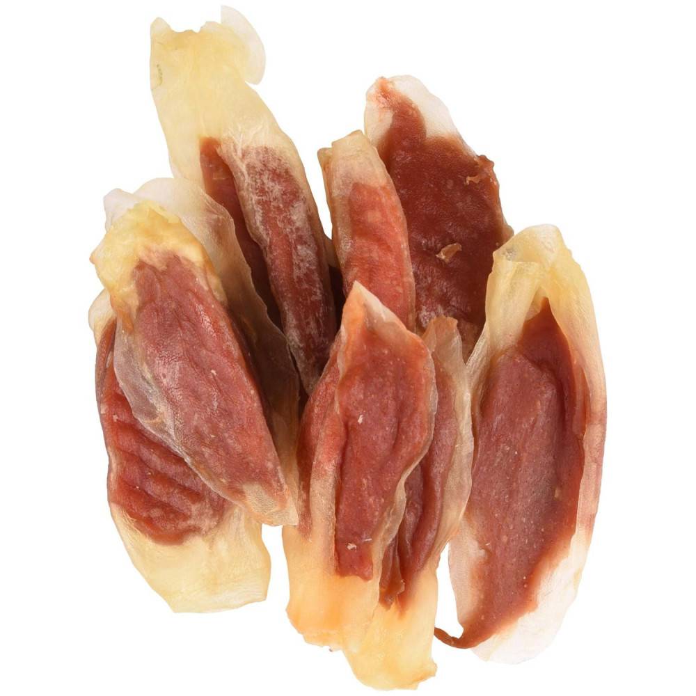 Friandise lamelles de lapin enveloppé de poulet Hapki BBQ pour chien 85 g sans gluten - Imagen 1