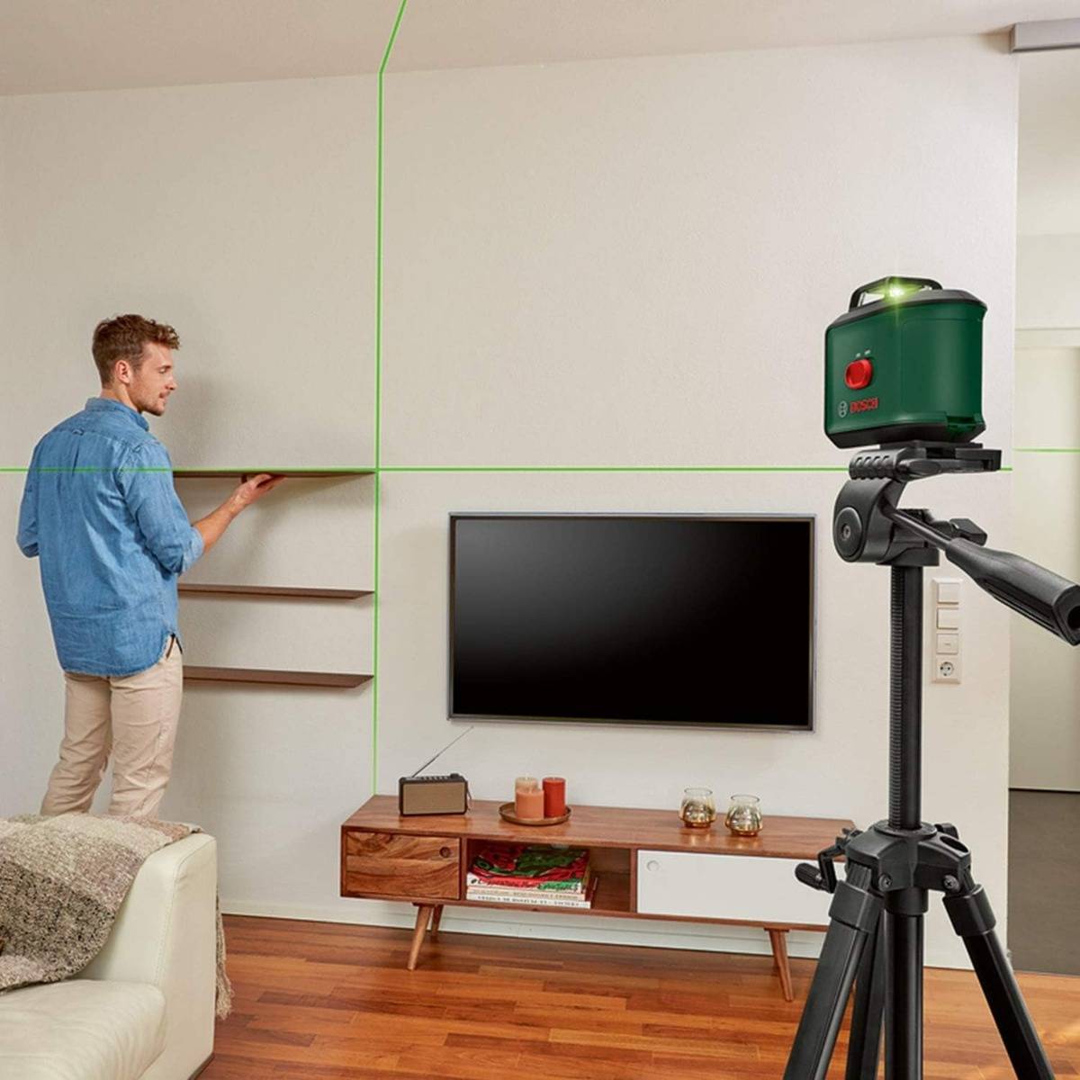 Bosch Vert - Laser UniversalLevel 360 Premium - BOSCH VERT - avec accessoires - 6036630 - Imagen 5