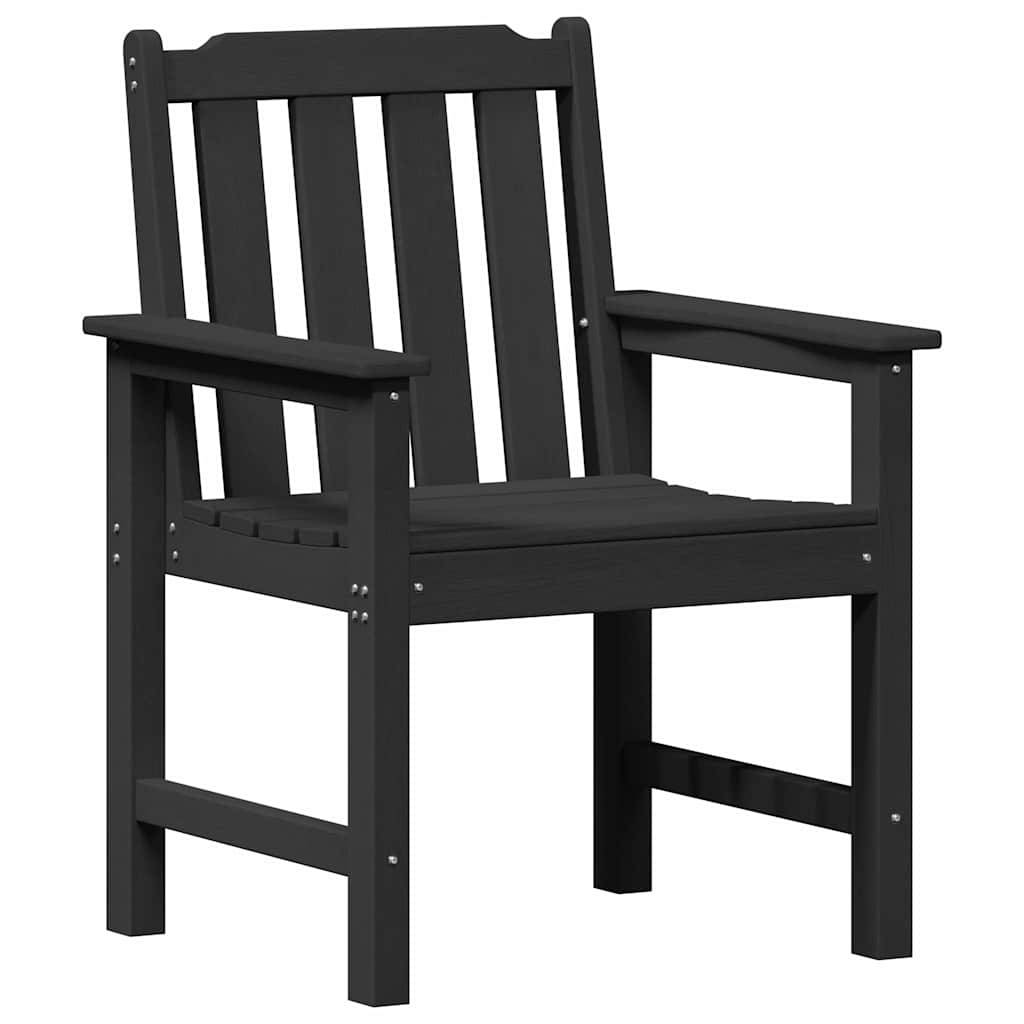 PANGIVO - Chaise de jardin HDPE Noir 65,5 x 59 x 88 cm (2 pcs) - PANGIVO - Image 4