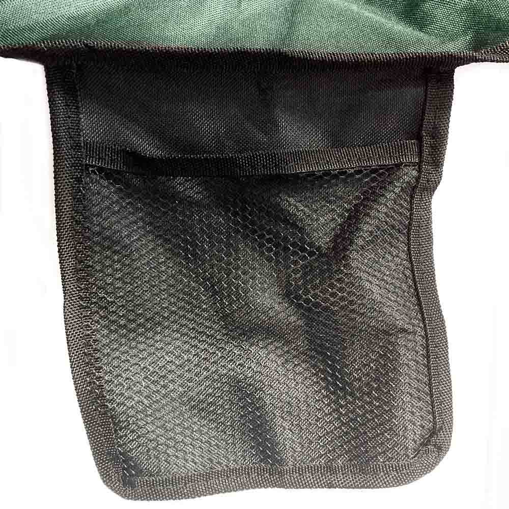 Chaise pliante avec pare soleil sunrise Unité Vert - Image 4