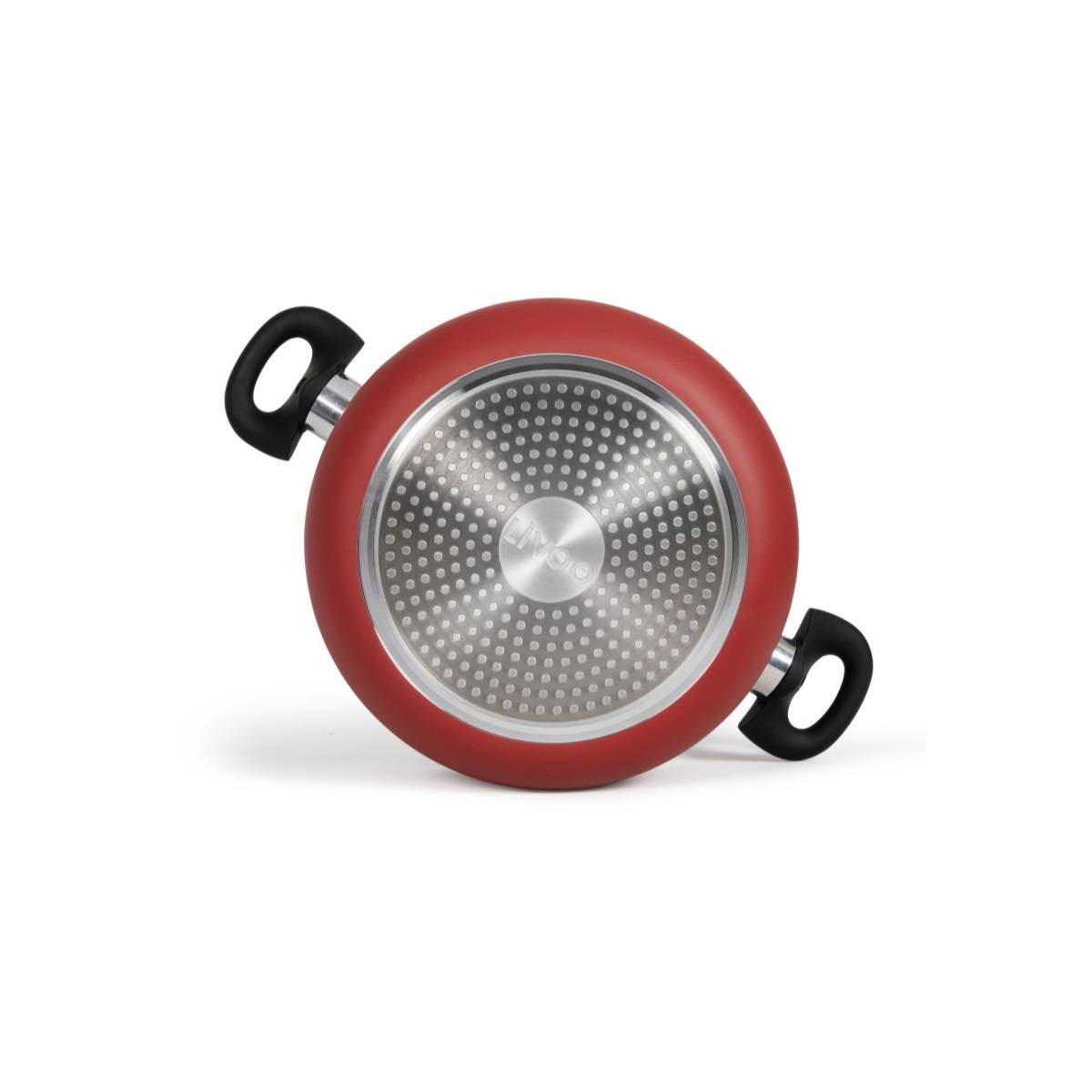Livoo - Faitout aluminium 24cm avec couvercle MEP150R Livoo - Imagen 4
