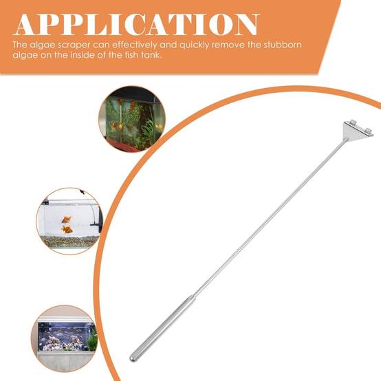 Grattoir à Algues pour Aquarium - Long Manche Antidérapant DtopbuyAge - Image 3
