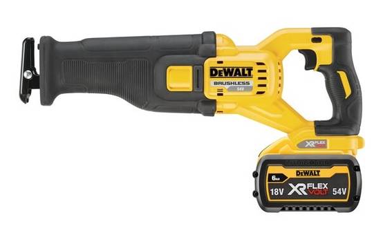 Scie sabre 2.0 XR FLEXVOLT 54V 2Ah Li-Ion Brushless DEWALT - 2 batteries - coffret TSTAK - DCS389T2-QW - Image 2