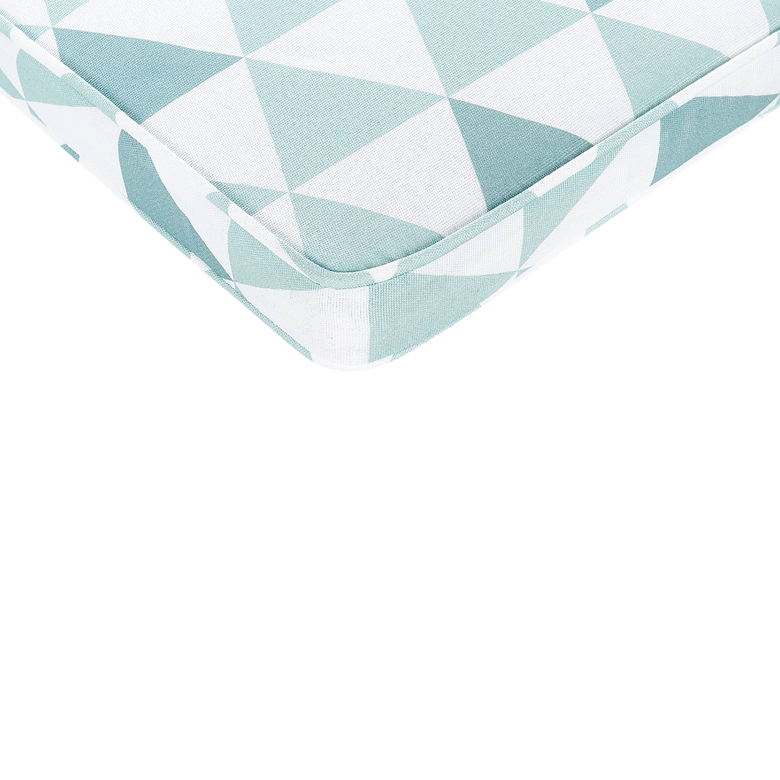 Beliani - Coussin d'assise d'extérieur Polyester Bleu clair TOLVE - Beliani - Imagen 7