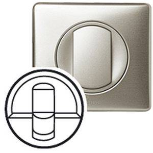Legrand - Enjoliveur CÉLIANE pour prise RJ45  Titane - LEGRAND - 068551 - Image 2