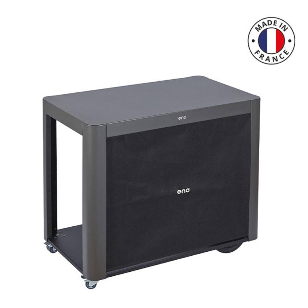 Eno - Desserte plancha Eno Achille acier gris cargo - Image 1