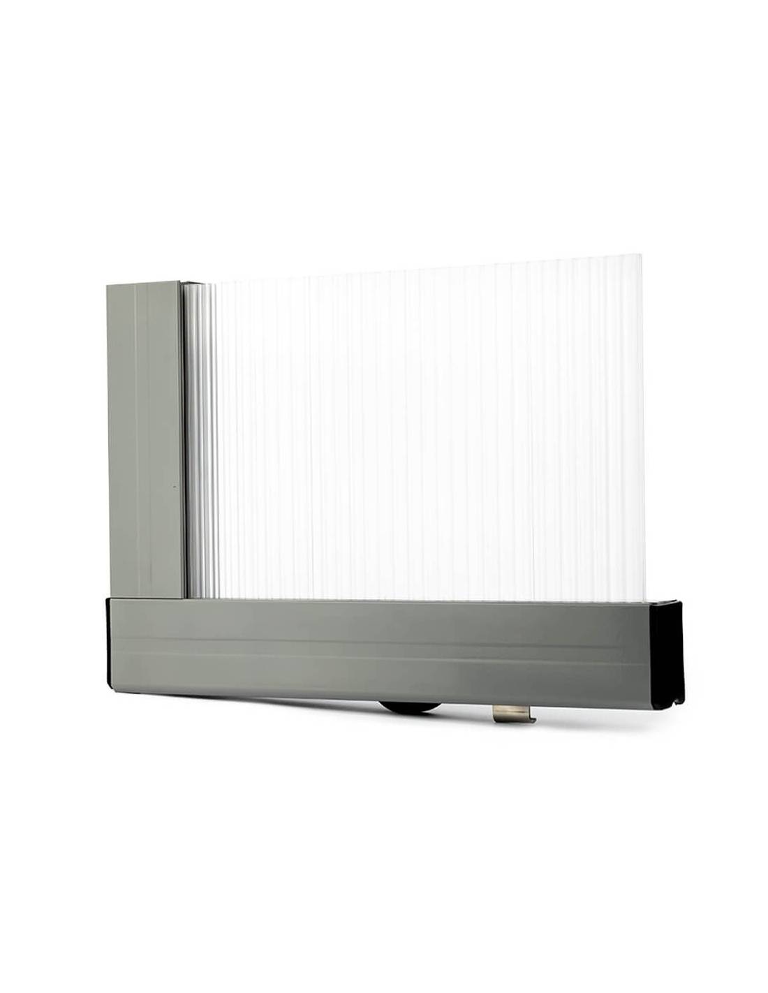 Altanka - Abri de piscine Horizon pour les modèles 6,20x3 m - BAS87, BAS787 - polycarbonate alvéolaire 8 mm - Couleur Ral7037 Gris - ECO227 - Imagen 6