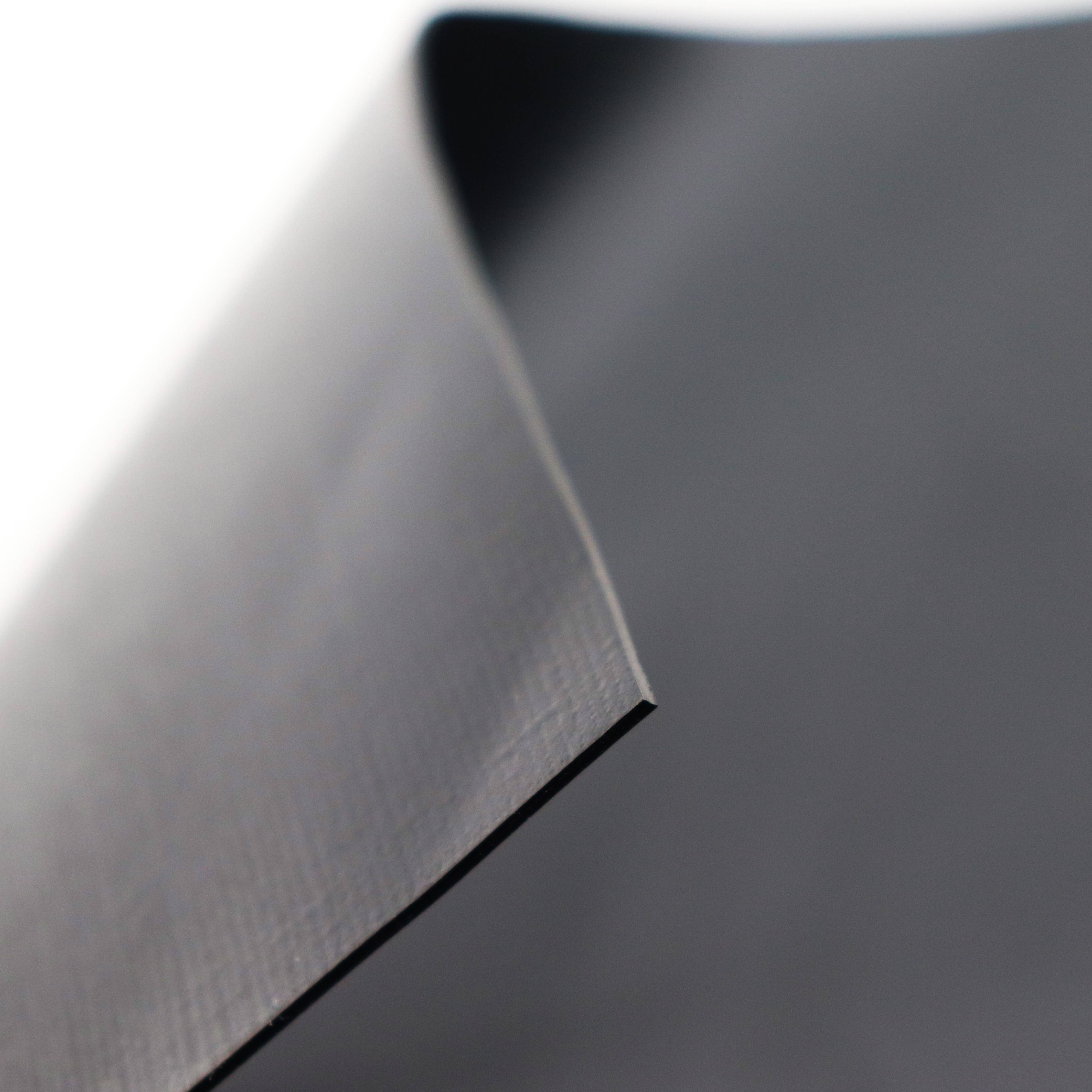 Liner de bassin en PVC 4 m x 4 m 0,5 mm noir, bâche pour le bassin de jardin - Image 4