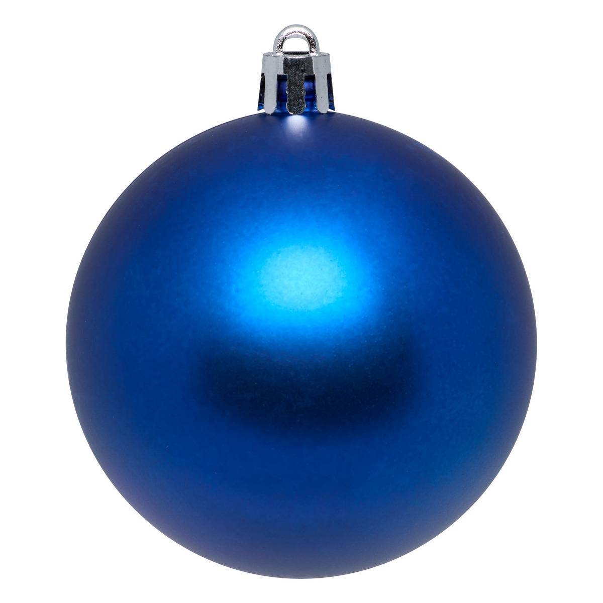Fééric Lights & Christmas - Boule de Noël 30 mm x18 Bleu Nuit - Atmosphera Créateur d'intérieur - Imagen 4