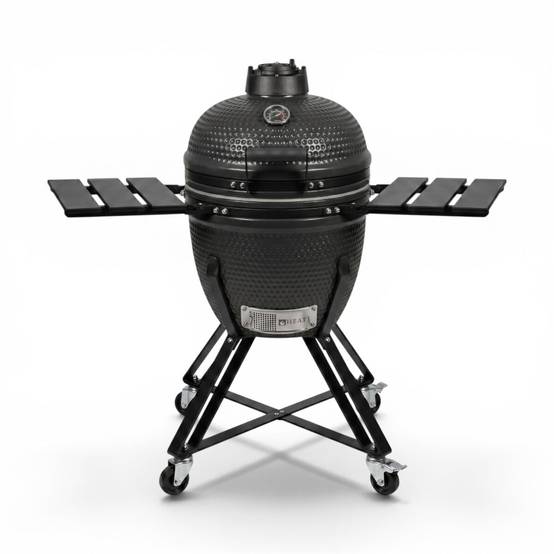 Barbecue kamado Fyregg 18 noir HEAT Premium